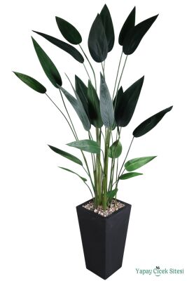 Ahşap Saksıda Yapay Starliçe Ağacı 220 cm - 3