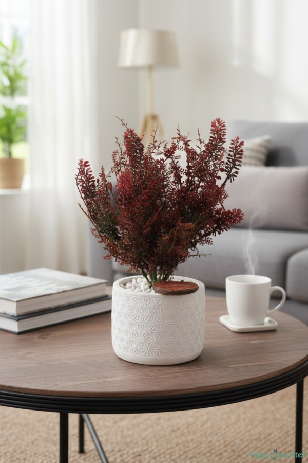 Beton Saksıda Yapay Bitkili Tanzimler Model 14 - 4