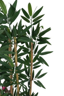 Bohem Saksıda Premium 8 Çubuklu Yapay Bambu Separatör 170 cm Spa ve Güzellik Merkezi Dekorasyonu - 6