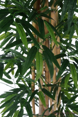 Bohem Saksıda Yapay 7 Gövdeli Bambu Ağacı 180 cm - 2