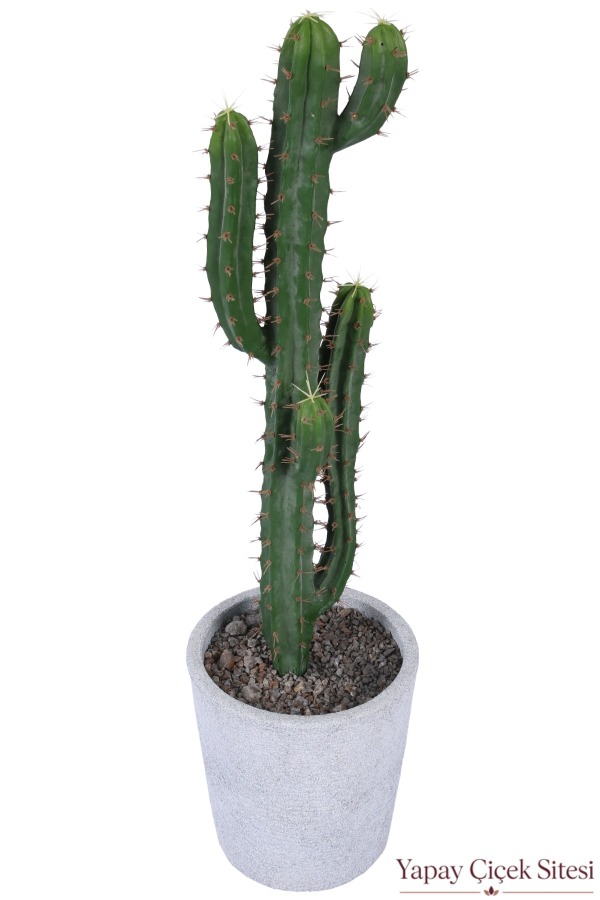Bohem Saksıda Yapay Kaktüs 118 cm Model 1 - 1