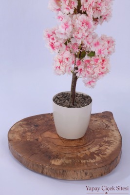Kaliteli Yapay Bahar Dalı Ağacı 120 Cm Açık Pembe - 4