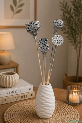 Kuru Çiçek Doğal Lotus 28 cm 10lu - Yapay Çiçek Sitesi