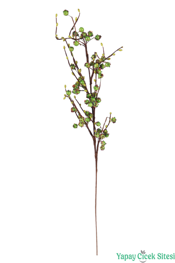 Yapay Boncuklu Kokina Dalı 73 cm Yeşil - 1