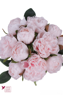 Yapay Şakayık Demeti 25 cm Pembe - 3