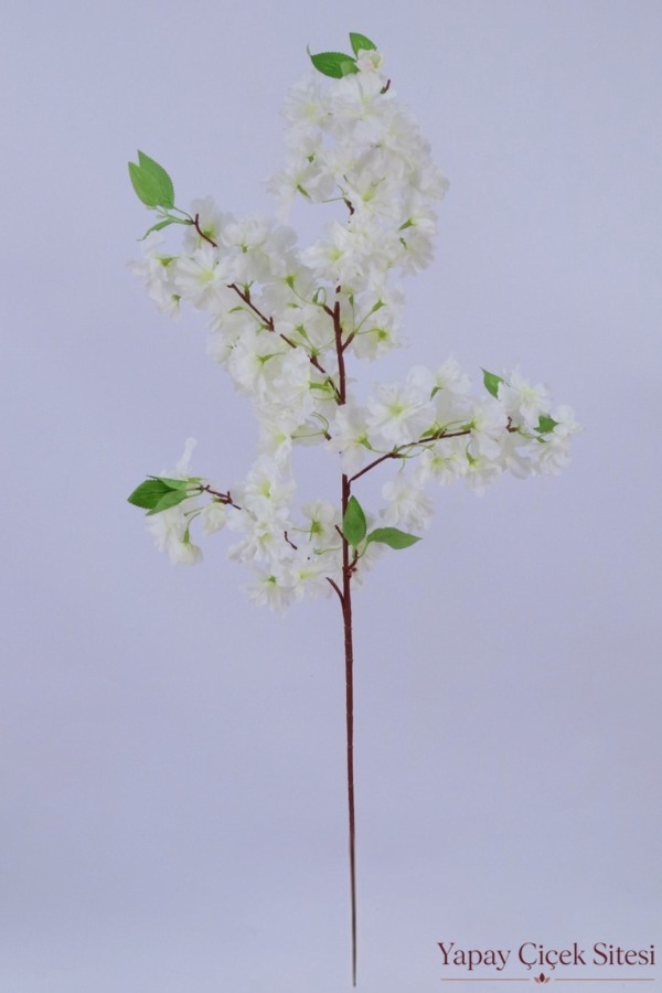 Yapay Sakura Bahar Dalı 90 cm Beyaz - 1